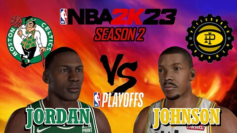 Michael Jordan vs Kevin Johnson - Boston Celtics vs Pittsburgh Ironmen - Season 2: East Finals