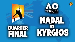 AO2 Tennis - Australia Open / Quarterfinal - Nadal vs Kyrgios