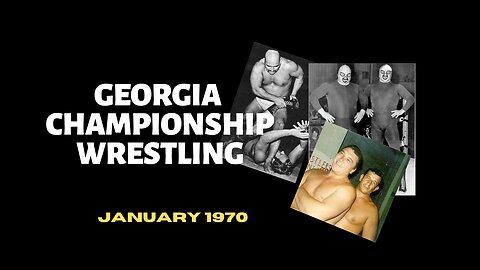 Georgia Championship Wrestling - January 1970