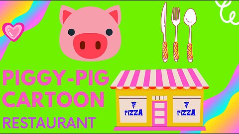 Cartoon for Kids - Piggy Pig Children Cartoon - Kids Video - Learning Cartoon