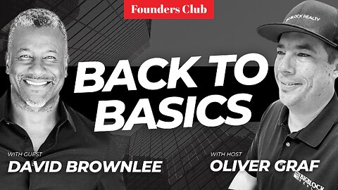 How To THRIVE In A CRAZY Real Estate Market 💪🏡 | David Brownlee on Founders Club
