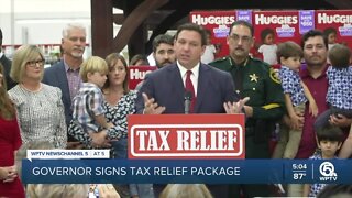 Gas, diapers, essential items will be tax-free in Florida