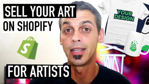 BASIC SHOPIFY TUTORIAL FOR ARTISTS - Sell Your Art + FAVORITE APPS | Printify | Fine Art America