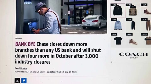 WARNING…AMERICA’S LARGEST BANK SETS RECORD FOR MOST CLOSURES IN 2022!!