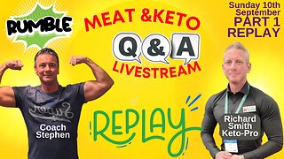 Meat & Keto Q&A Live: Benefits of 100% Carnivore, Variety In Food, Eating Out & Inflammation