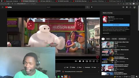 REACTION!!!Baymax! - Official Trailer (2022)