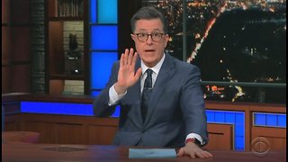 Stephen Colbert: Bret Baier couldn't make it on show because he was in major car accident