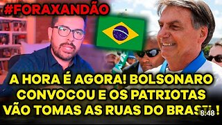 BOLSONARO CALLED!🔴PATRIOTS will take to the streets of BRAZIL to fight for our freedoms