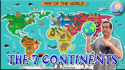 The Seven Continents | Continents song | Continents in order