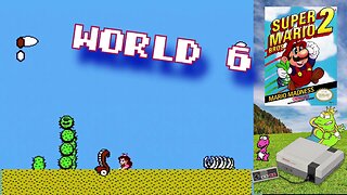 Super Mario Bros. 2 (Nintendo Entertainment System) World 6