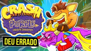 Crossover do Crash que deu Errado | Crash Bandicoot Purple