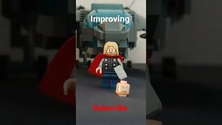 Improving the Lego Thor minifig #lego #avengers #thor