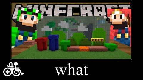 EU VIREI o MARIO no Minecraft Não Euclidiano