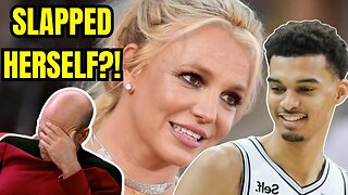 Britney Spears SLAPPED HERSELF Per Police in Victor Wembanyama Security Incident!