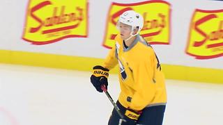 Guhle at Sabres Development Camp