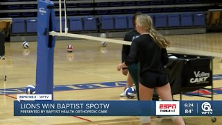 King's Academy volleyball gets sports performance of the week