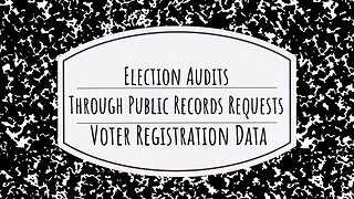 VOTER REGISTRATION AUDIT (Part 2)