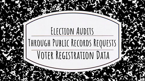 VOTER REGISTRATION AUDIT (Part 2)