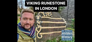 Finding a Viking runestone in London that was made by Harald Bluetooth