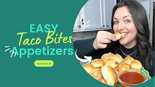 Taco Bites Appetizer | Ina Eats In