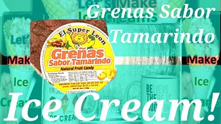 Ice Cream Making Grenas Sabor Tamarindo