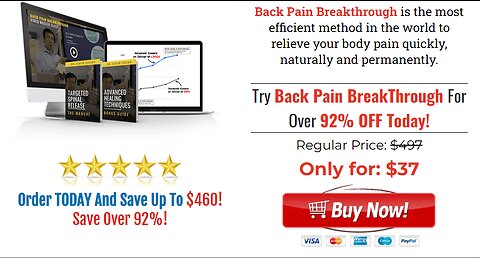 Back Pain Breakthrough Reviews: Don't Miss Shocking Facts