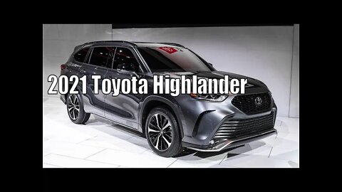 2021 Toyota Highlander SUV