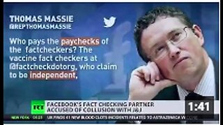 Facebook Fact Checker owns $1.8 BILLION Stock in Vaccine Company - "People's Lives are Endangered"