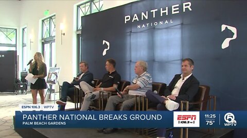 Panther National breaks ground