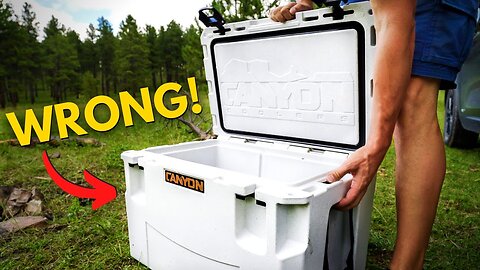 9 Mistakes EVERY new camper makes with their COOLER