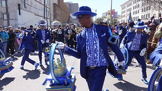 New Orleans Second Line | Treme Side Walk Steppers 2024