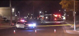 Police seek driver in hit-and-run crash that killed man crossing the street near Las Vegas Strip