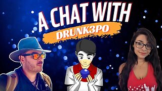 A chat with Jay (Drunk3po) *Achromatic Chronicles: Blue 🔵 & Pop culture talk 🌎Wicked's World #7🌎