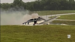 Passengers safe after crash closes Capital Region International Airport Tuesday