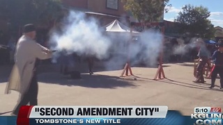Tombstone named "America's Second Amendment City"