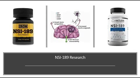 NSI-189 Research Chemical