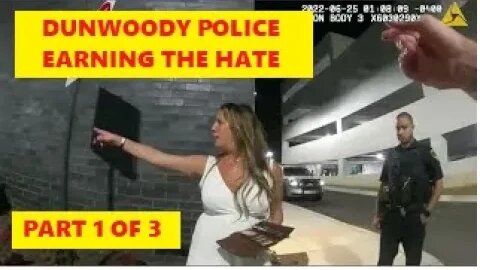 Dunwoody Police Arrest Carol J Nicotera - Cops Do Horrible Job - Part 1 of 3 - ETH