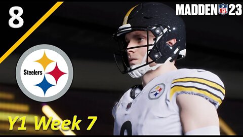 We May Already Have Our Franchise QB l Madden 23 Pittsburgh Steelers Franchise Ep. 8