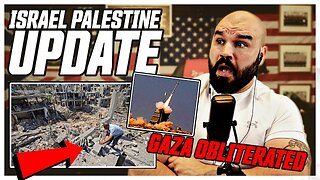 Israel Palestine Update - Major Bombardment Of Gaza - MEDIEVAL SIEGE