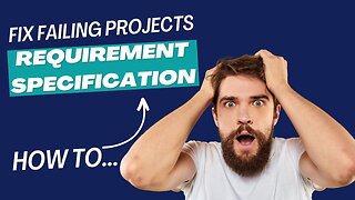 Fix Failing Projects with User Requirement Specification