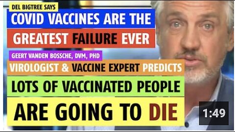 COVID-19 vaccines have created a constant state of illness and death notes Del Bigtree