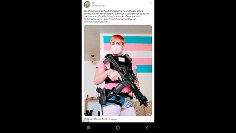 TRANS DAY OF VENGEANCE: CONFUSED GENDER DOMESTIC TERRORISTS SAY KILL CHRISTIANS