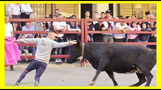 TAUSTE ( ZARAGOZA ) TARDE VACAS PLAZA Y CALLE ( DOMINGO 7 MAYO 2023 ) GANAD.VIRGEN DE SANCHO ABARCA