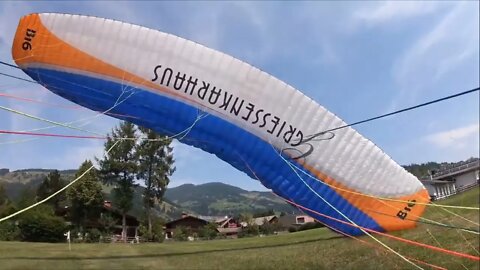 Paragliding stock footage Aerial Drone NO Copyright Videos