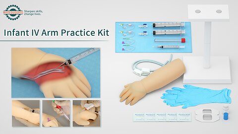 Start Infant IV and Phlebotomy Practice on Simulation Arm