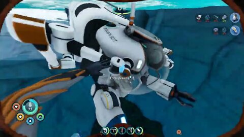 Subnautica: Below Zero Divethrough. Part 8 of 11. Driving from Maida's Greenhouse to Glacial Basin.