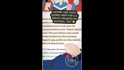 History & Civics Scores Drop for U.S. Eighth-Graders on National Test 😡