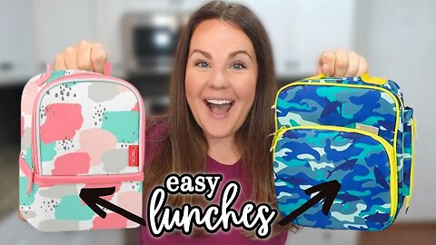 LUNCHBOX ideas that your KIDS WILL LOVE! | BACK to SCHOOL lunches