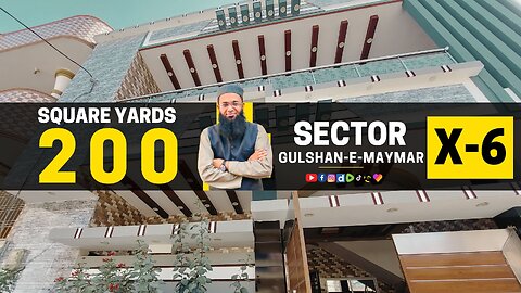 200 Square Yards ||Ground Plus 1 || Sector X-6 || Gulshan-e-Maymar