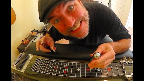 "Women" by Jamey Johnson pedal steel guitar solo lesson.